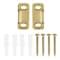 National Hardware National Hardware 1-3/4 in. L Brushed Gold Aluminum Double Floor Guide 1 pc N700-113 - alternate 3